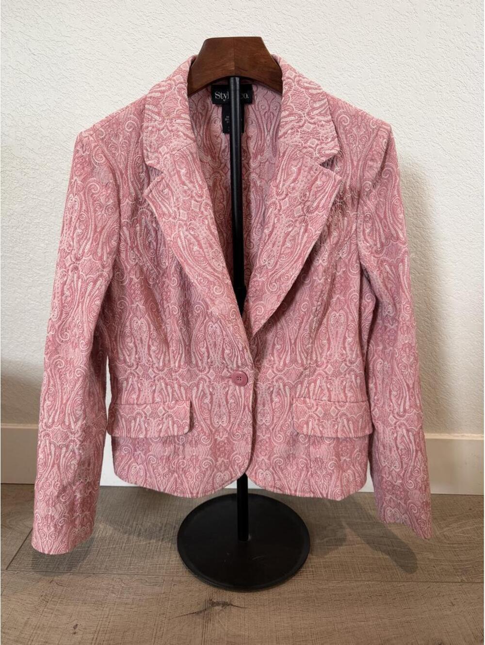 Style & Co Women's Pink Jacket